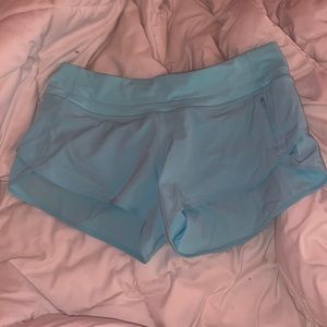 Blue Speed up shorts!! Size 4 2.5”
